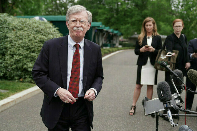 John Bolton bombs himself in a blaze of poetic justice