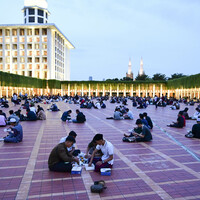 INDONESIA-JAKARTA-RAMADAN-IFTAR