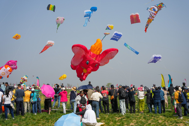 (ShandongHorizon) CHINA-SHANDONG-WEIFANG-KITE FESTIVAL-OPENING (CN)