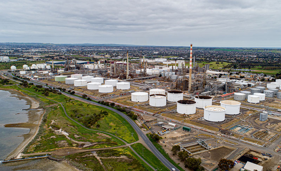 Viva's Geelong refinery back to "near-normal" production after fire