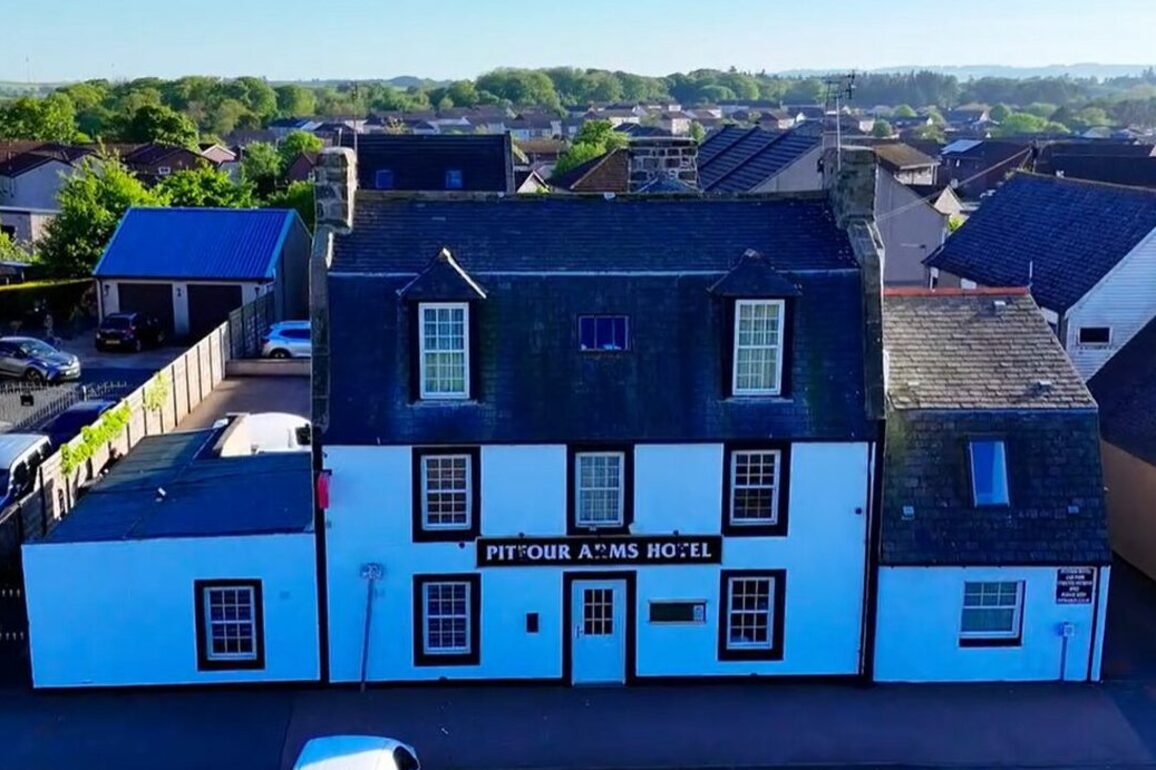 The Pitfour Arms Hotel pulling pints again after 4 year absence