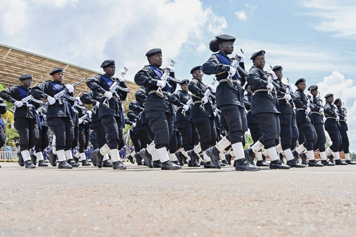 UGANDA-INT'L WOMEN'S DAY-WOMEN MILITARY PARADE