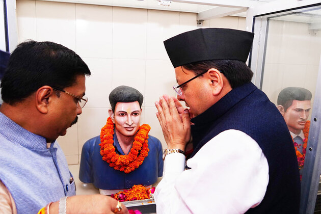 Uttarakhand CM Dhami pays tribute to fallen heroes of statehood movement