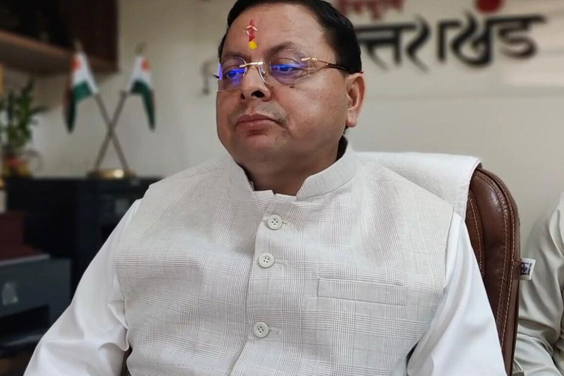CM Dhami pushes crackdown on land encroachments, orders probe in govt land in Gram Sabha areas
