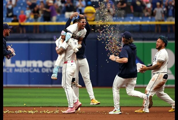 After consecutive walk-off wins, Rays open series vs. surging O's