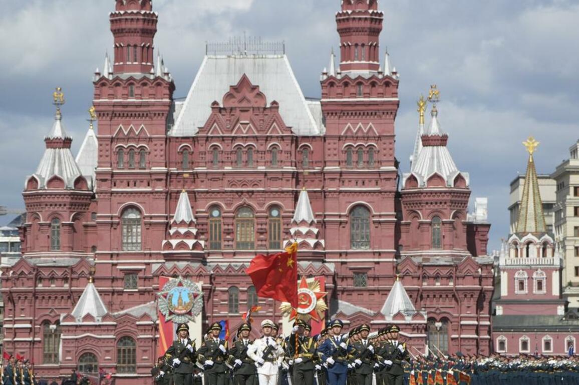 SpotNews|Chinese PLA Guard of Honor attends Russia's Victory Day parade
