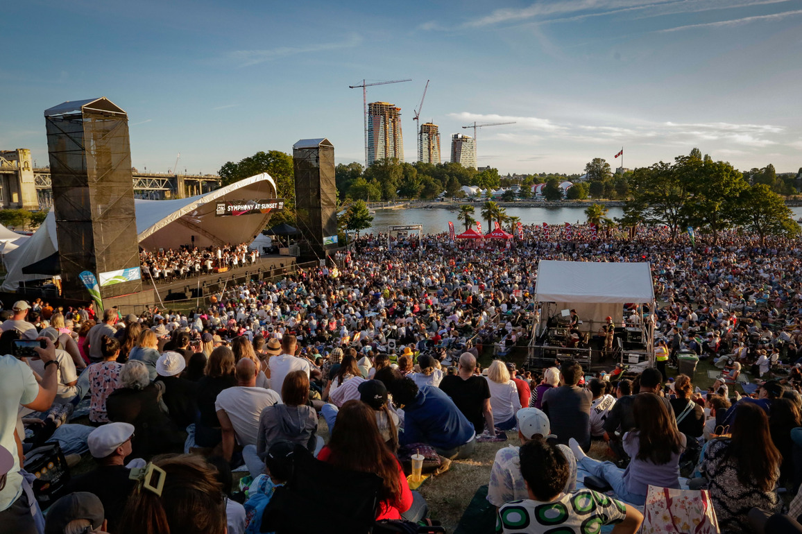 CANADA-VANCOUVER-SYMPHONY AT SUNSET