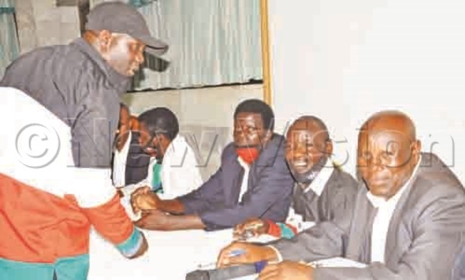 Six parties declare support for Museveni Six parties declare support for Museveni