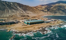 The desalination plant for Escondida in Chile