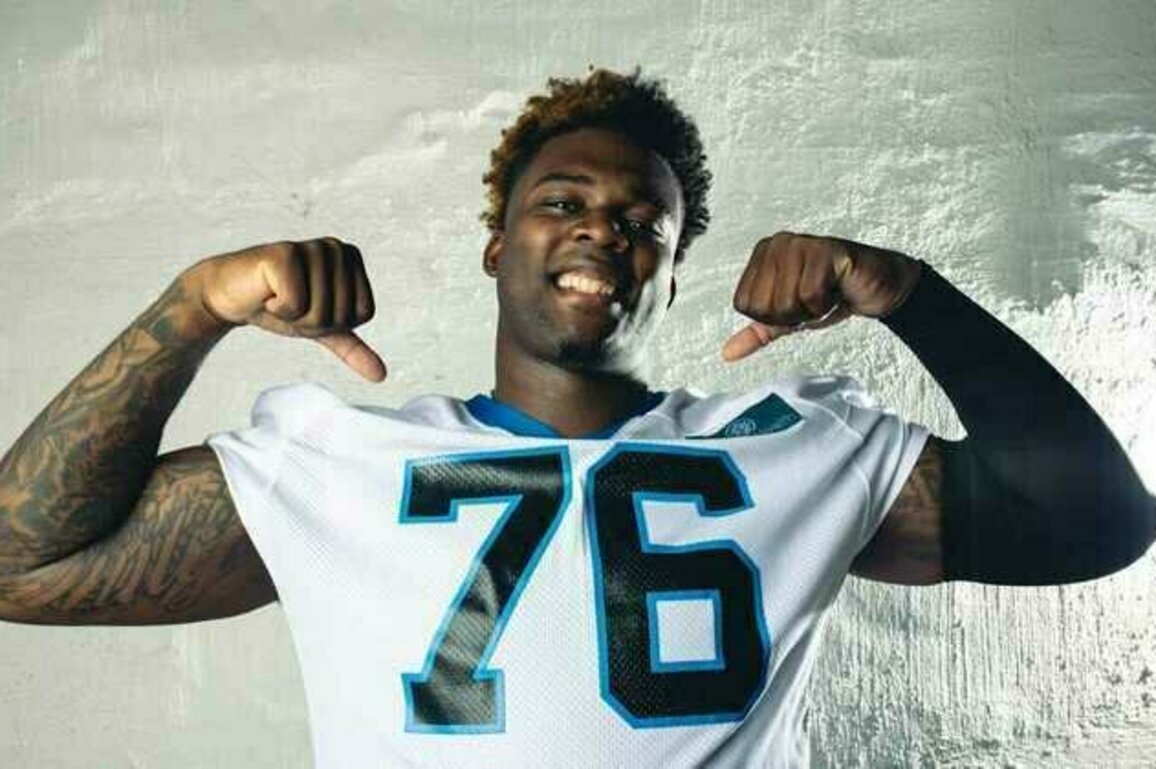 Gentle giant Cam Jackson is ready to become "Carolina Cam"