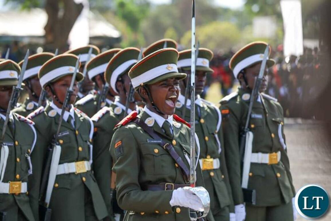 President Hichilema Commissions New Officer Cadets, Hails Progress in Gender Equality in Defence