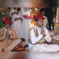 MP: Union Minister Scindia, son Mahanaryaman Scindia offer prayers at Gwalior's Deoghar in royal tradition on Vijayadashmi