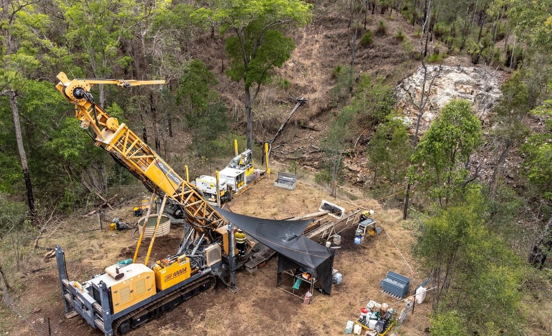 Deep drilling at Briggs