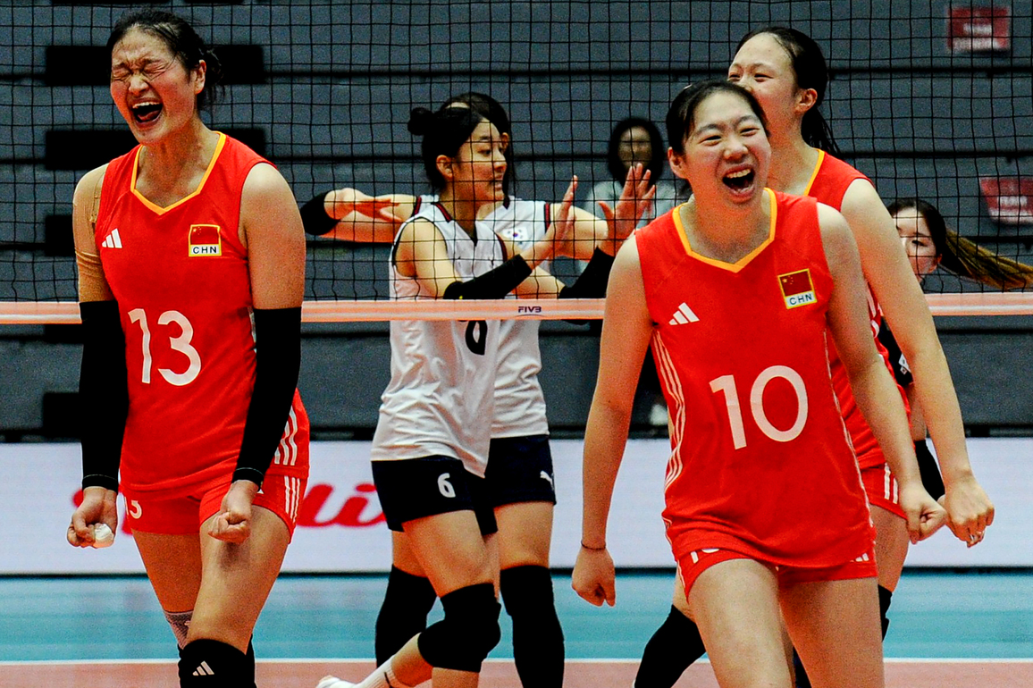 (SP)INDONESIA-SURABAYA-VOLLEYBALL-WOMEN'S-U21-WORLD CHAMPIONSHIP-PRELIMINARY PHASE-CHINA VS SOUTH KOREA