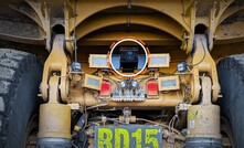 HaulSight installed on a haul truck.