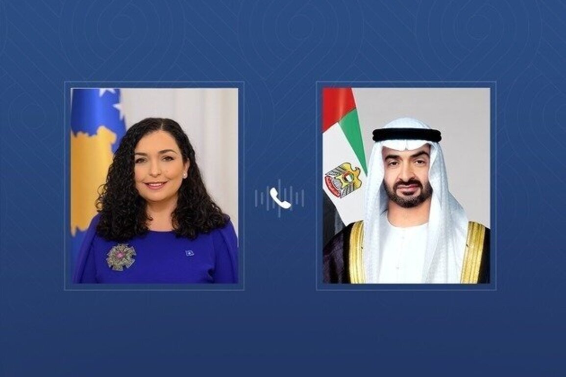UAE President receives phone call from President of Kosovo condemning Iranian attacks