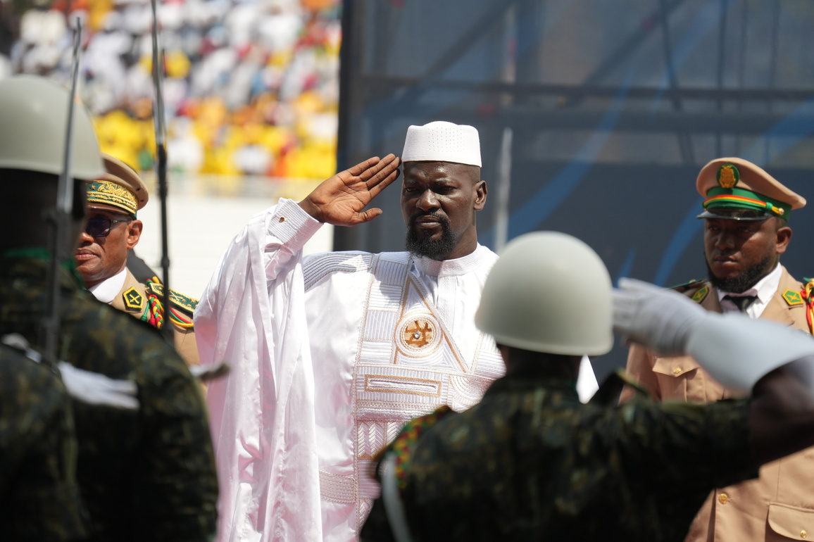 (Spotnews) GUINEA-CONAKRY-DOUMBOUYA-PRESIDENT-SWEARING-IN