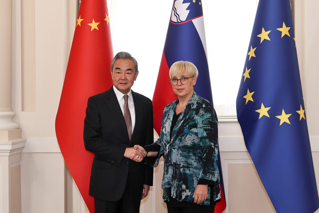 SLOVENIA-LJUBLJANA-PRESIDENT-CHINA-WANG YI-MEETING