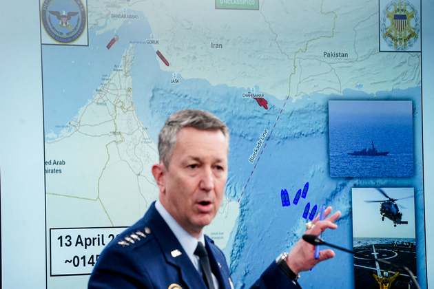 US action a blockade of Iran's ports, coastlines, not Strait of Hormuz: Pentagon