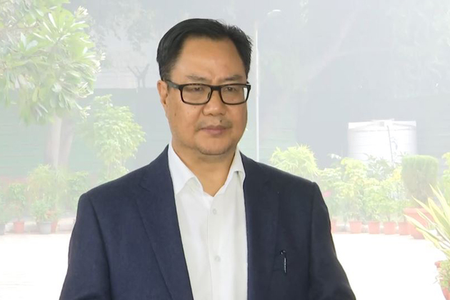 "Abusing PM does not befit civilised society": Kiren Rijiju on Congress rally slogans