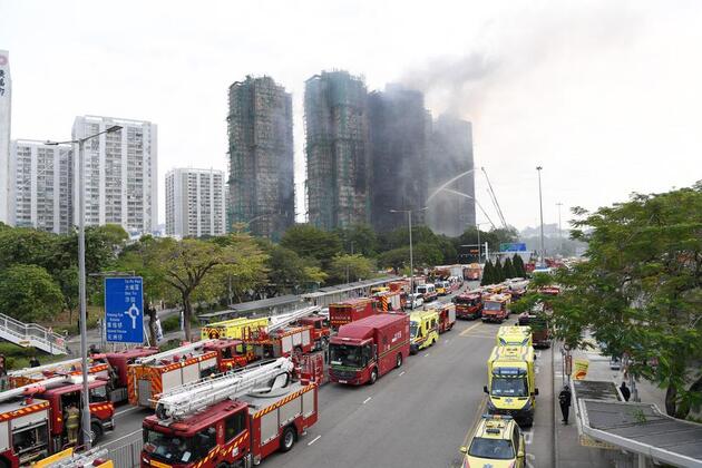 Fire under control in Hong Kong residential complex, help extended to residents