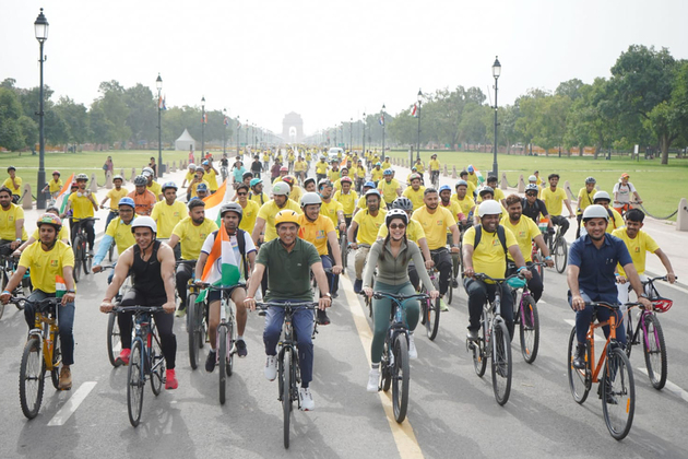 Tiranga Rally: 25th edition of Fit India Sundays on Cycle pays tribute to armed forces, celebrates World Bicycle Day