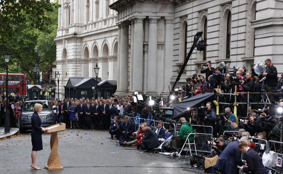 Liz Truss makes her first address as PM on 6 September | Credit: Number 10, Flickr