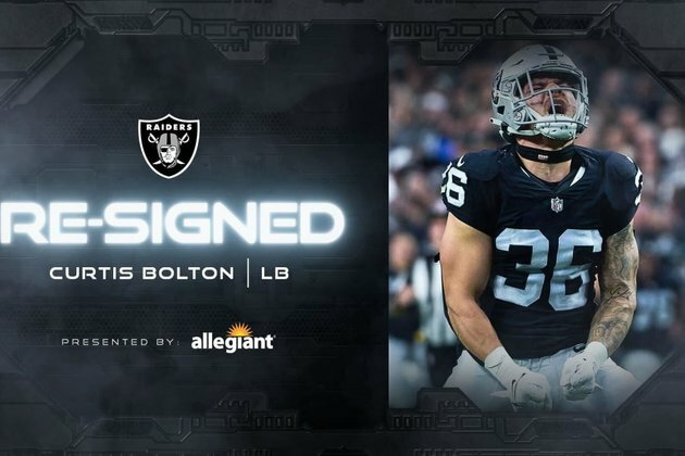 Raiders re-sign LB Curtis Bolton