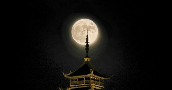 InPics: Full moon shines on night of Mid-Autumn Festival in China