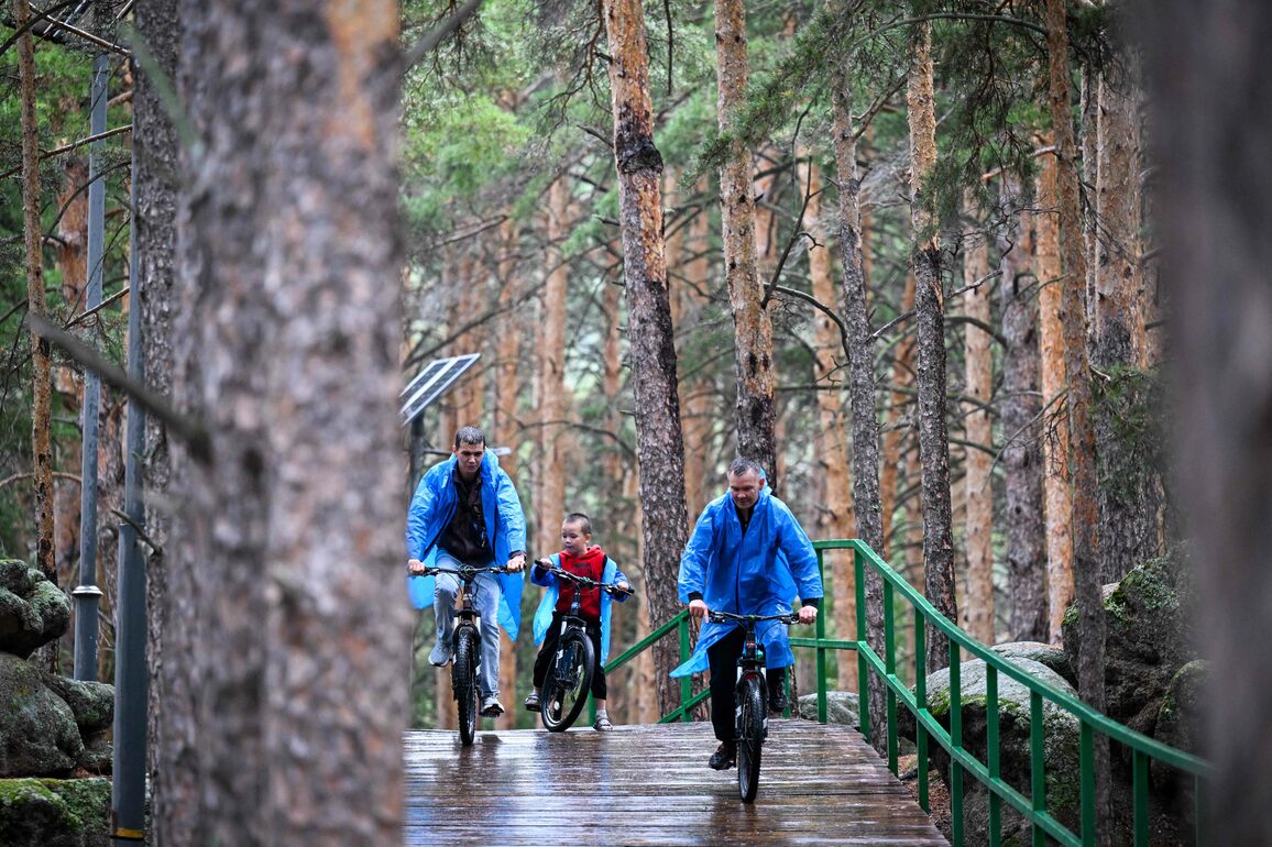KAZAKHSTAN-AKMOLA-BURABAY NATIONAL PARK