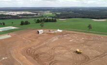 An aerial shot of the WesTrac Technology Training Centre at Collie