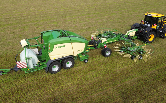 Rake, bale, repeat: Krone's BaleTrain takes on grassland efficiency