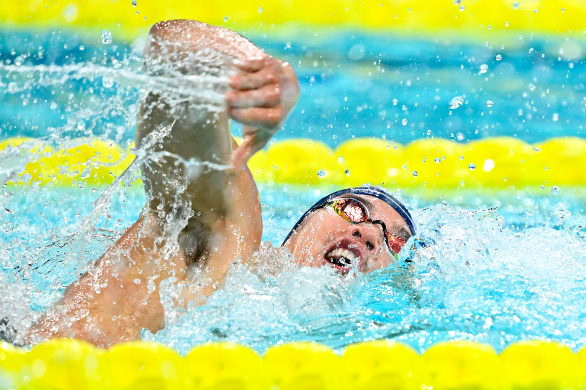 (SP)CHINA-15TH NATIONAL GAMES-SWIMMING-MEN'S 100M FREESTYLE (CN)