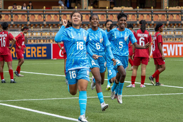 India U17 women slam eight past Bhutan