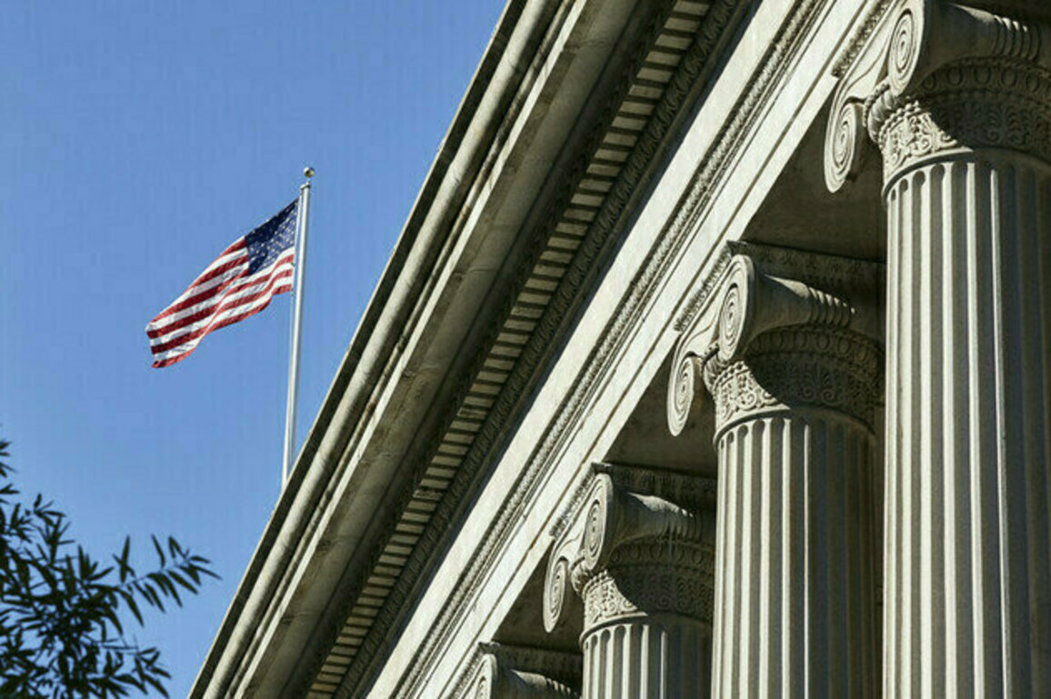 US Treasury reports surprise surplus