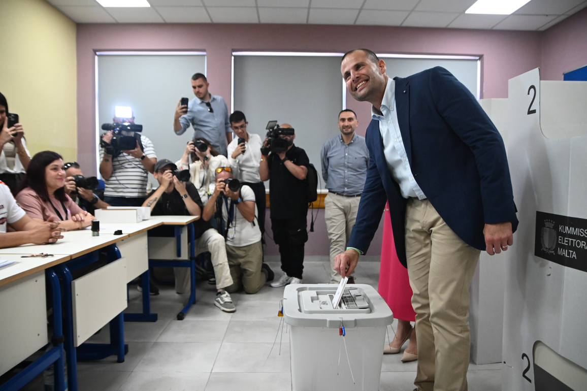 MALTA-PARLIAMENTARY ELECTION-VOTING