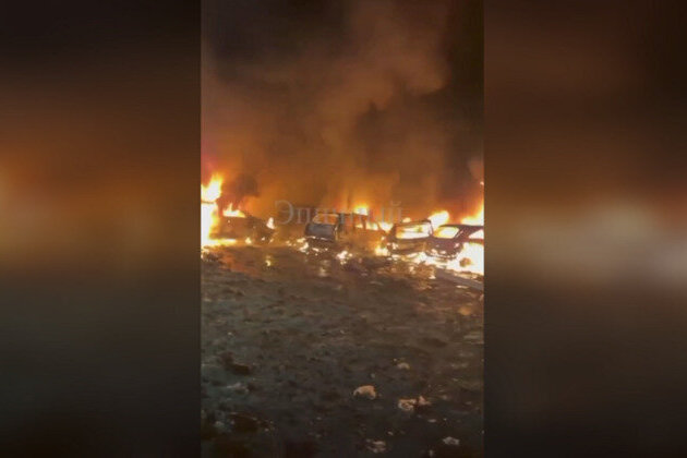 Ukrainian drone attacks residential building in southern Russia 