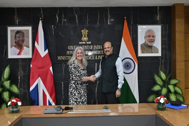 Commerce Secy holds talks on India-UK CETA implementation with UK Permanent Secy