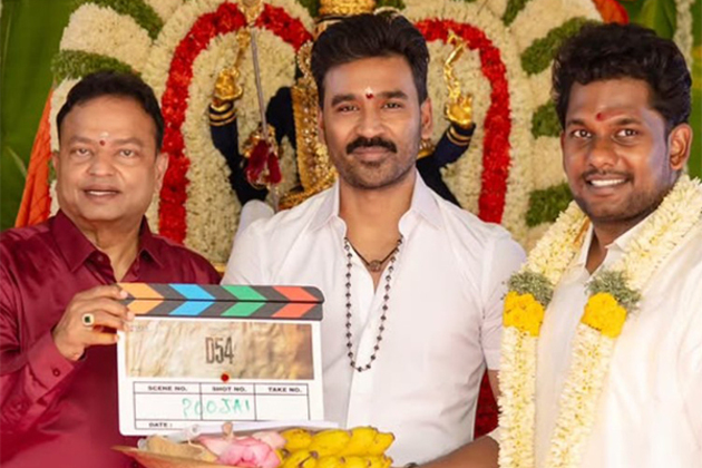 Dhanush begins 'D54' shooting after pooja ceremony, see pics here