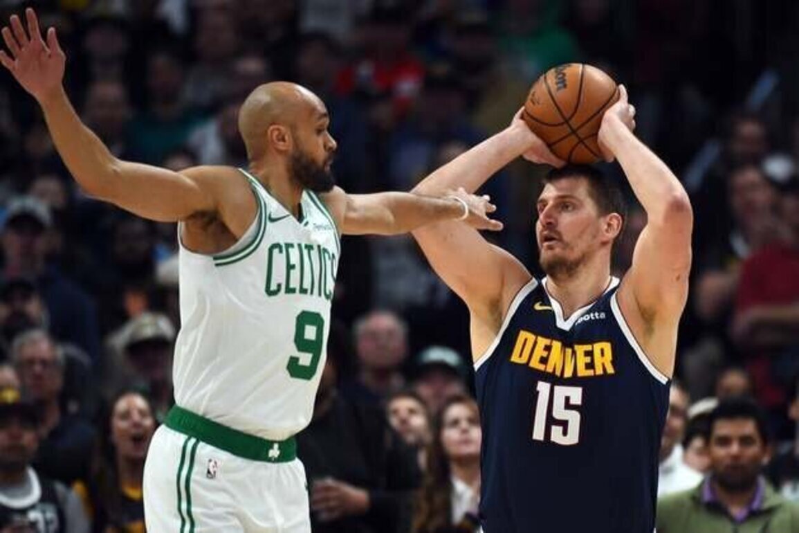 Nikola Jokic pours in 30 as Nuggets pull away from Celtics