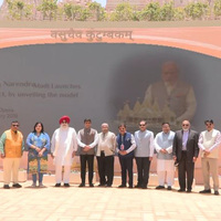 "Divine darshan...": All-party delegation led by Shrikant Shinde visits BAPS temple in Abu Dhabi