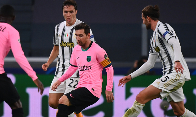 Juventus fall to Messi's Barcelona without Covid-hit Ronaldo Juventus fall to Messi's Barcelona without Covid-hit Ronaldo