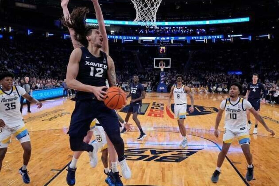Big East roundup: Xavier gets by Marquette late in tourney opener