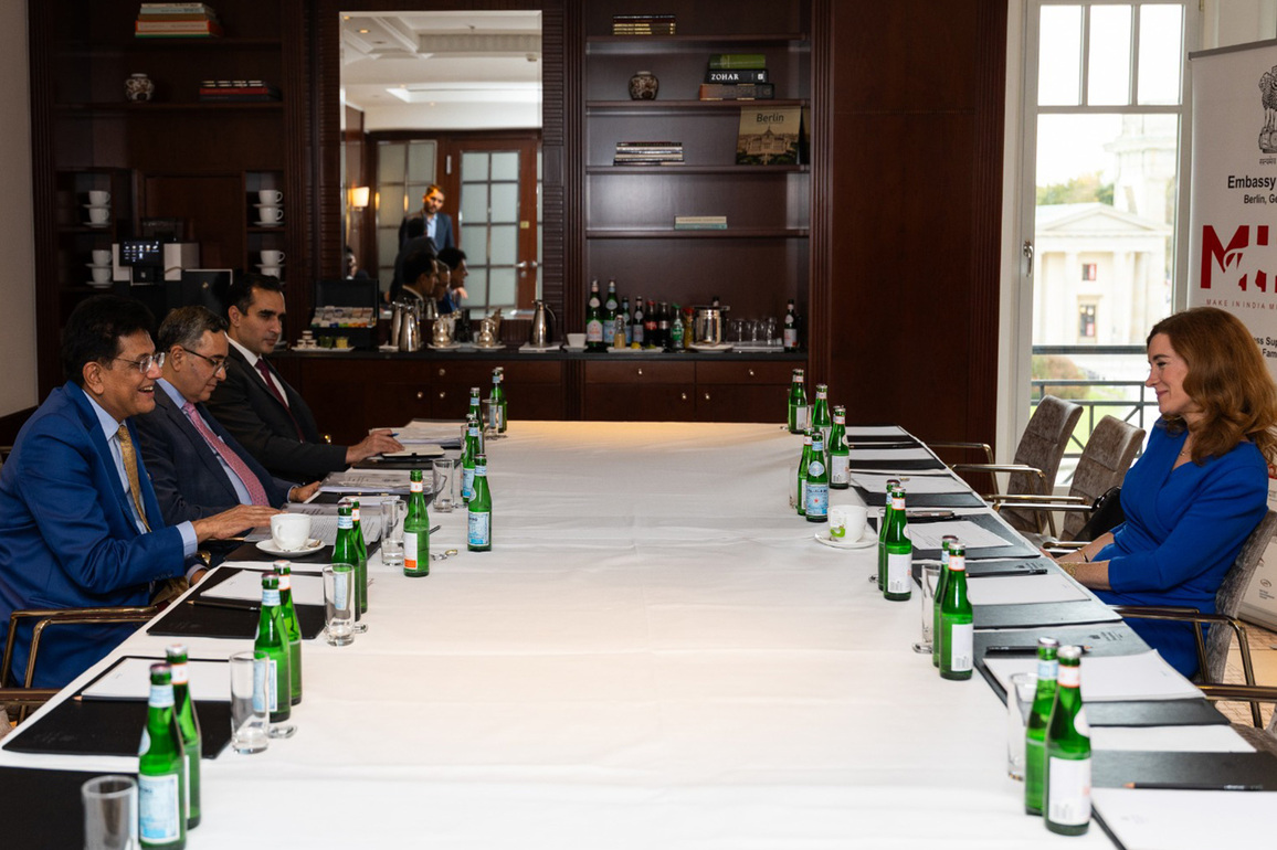 Piyush Goyal meets Siemens Energy executive to strengthen collaboration for sustainable energy systems