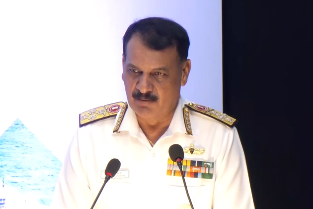 "Red Sea crisis showed how maritime chokepoints can ripple through global freight indices, food prices," Navy chief Admiral says