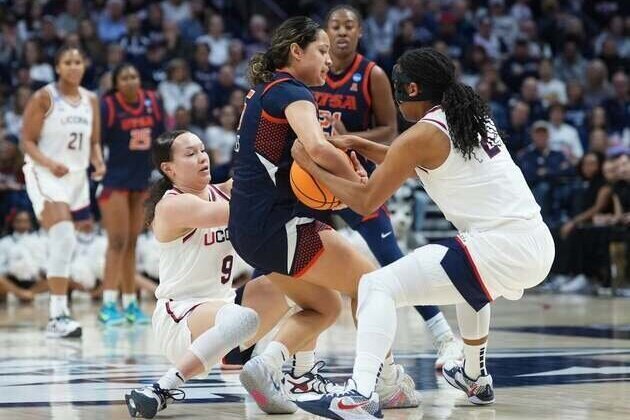 Women's NCAA Fort Worth 1 roundup: No. 1 Connecticut opens title defense by routing UTSA