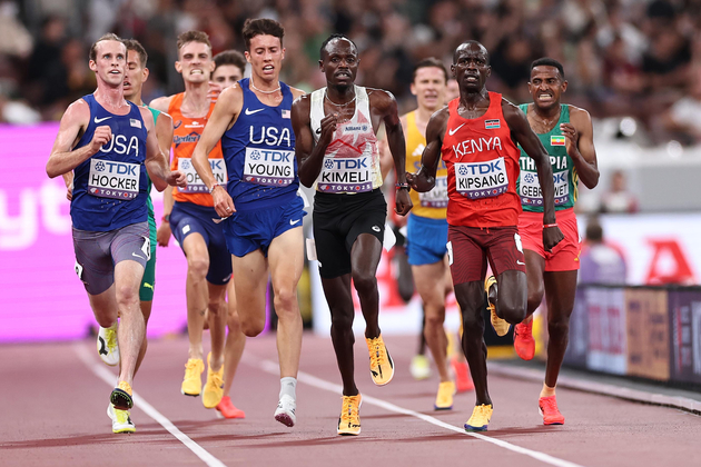 (SP)JAPAN-TOKYO-ATHLETICS-WORLD ATHLETICS CHAMPIONSHIPS-MEN'S 5000M-HEAT