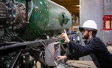  Kognitiv Spark technician wearing augmented reality goggles