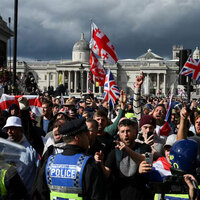 "Unite the Kingdom" rally: UK PM defends right to protest, denounces assault on cops, racism
