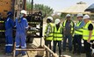The Robertson Geo team at work in Dubai
